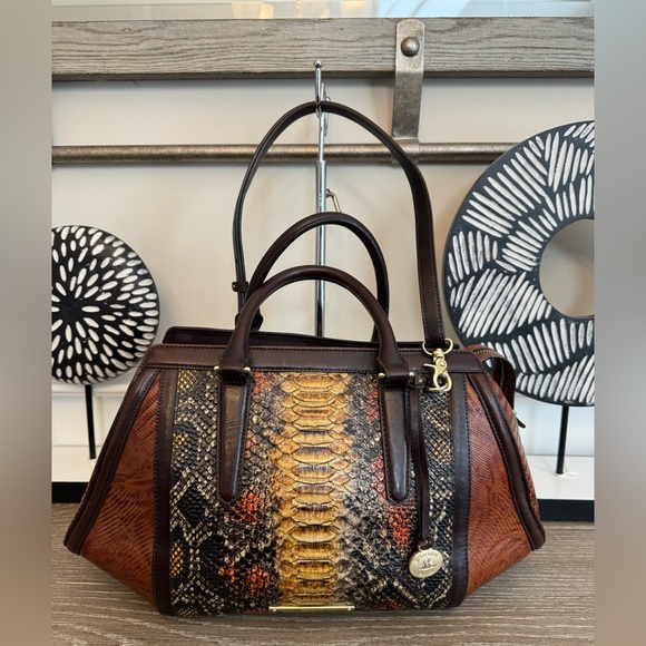 Handbags - Brahmin Arden Satchel.